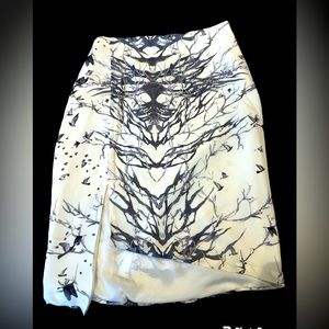 HAUTEHIPPIE Asymmetrical Pencil Skirt